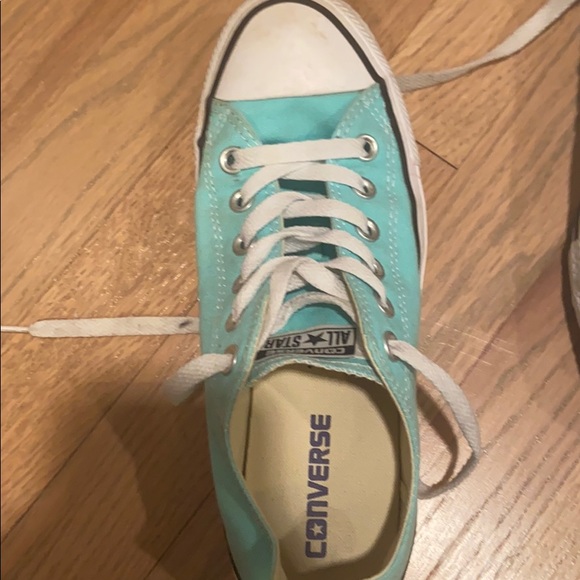Mint Green Converse - Picture 2 of 2